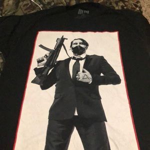 Marilyn Manson Heaven Upside Down tour shirt